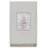 Creative Bath Products Creative Bath TA1272FNAT Pressed Leaves Fingertip Towel; Natural