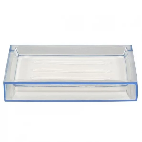 Creative Bath NAN56BLU Nantucket Soap Dish; Blue