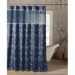 Duck River Textile ELLA 4368 72 x 72 x 72 in. Ella Floral Shower Curtain