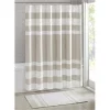 Madison Park MP70-1483 Polyester Shower Curtain - Taupe