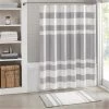 Madison Park MP72-1487 Cotton Reversible Bath Rug - Grey