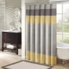 Madison Park MP70-2489 Amherst Shower Curtain - Yellow