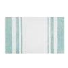 Madison Park MP72-2492 Spa Cotton Reversible Bath Rug - Aqua
