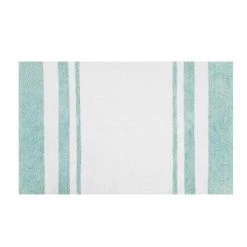 Madison Park MP72-2492 Spa Cotton Reversible Bath Rug – Aqua