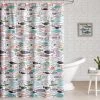 HipStyle HPS70-0035 Cotton Sardinia Duck Shower Curtain