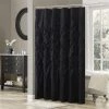 Madison Park MP70-3272 Laurel Shower Curtain - Black