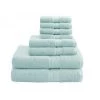 Madison Park Signature Madison Park MPS73-192 800Gsm 100 Percent Cotton Towel; Seafoam - 8 Piece Set