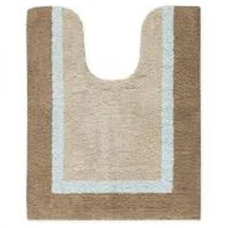 Madison Park MP72-5074 20 x 24 in. Bath Rug; Blue