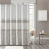 510 Design 5DS70-0093 72 x 72 in. Printed & Embroidered Shower Curtain - Natural