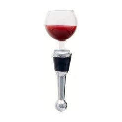 Ls Arts Inc LS Arts BS-480 Bottle Stopper - Wine Glass Acrylic