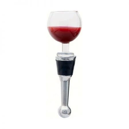 Ls Arts Inc LS Arts BS-480 Bottle Stopper - Wine Glass Acrylic