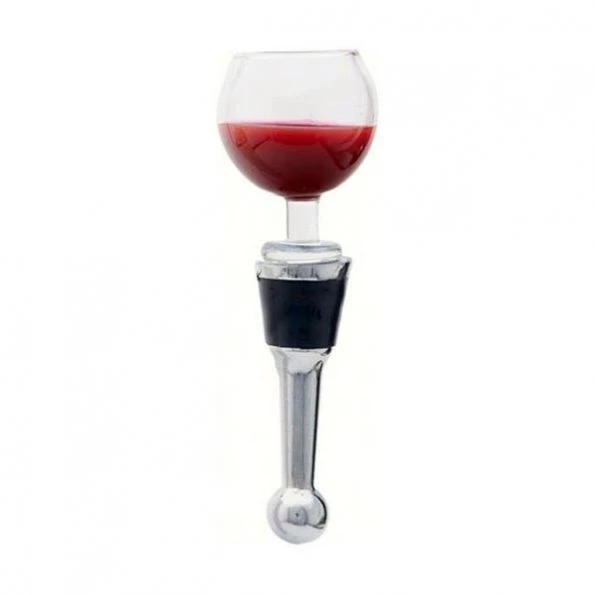 Ls Arts Inc LS Arts BS-480 Bottle Stopper - Wine Glass Acrylic 1 LS Arts BS-480 Bottle Stopper – Wine Glass Acrylic
