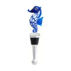 LS Arts BS-506 Bottle Stopper – Seahorse Blue