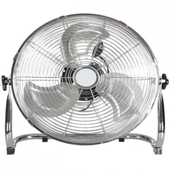 Northlight 32607212 14 in. Silver Three Speed Adjustable Tilt Portable Floor Fan