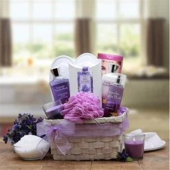 Gift Basket Drop Shipping 8413992 Spa Gift Basket – Lavender