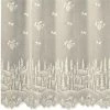 Heritage Lace 6145W-OC 72 x 72 in. Pinecone Shower Curtain