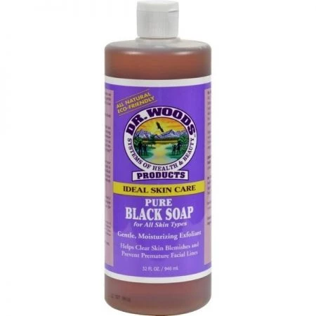 Dr. Woods HG0771972 32 fl oz Pure Black Soap