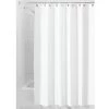 Interdesign 15462 108 x 72 in. White Polyester Shower Curtain Liner
