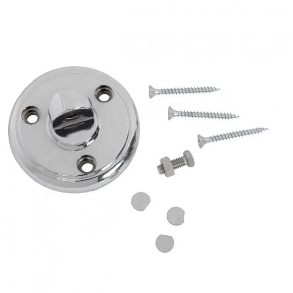 Bath Bliss 26759-ALUM Wall Mountable Curved Adjustable Shower Rod; Aluminum