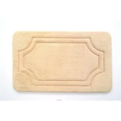 21 x 34 in. Luxurious Memory Foam Bath Mat with Water Shield Technology – Biscotti Beige