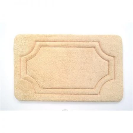 Betterbeds 21 x 34 in. Luxurious Memory Foam Bath Mat with Water Shield Technology - Biscotti Beige