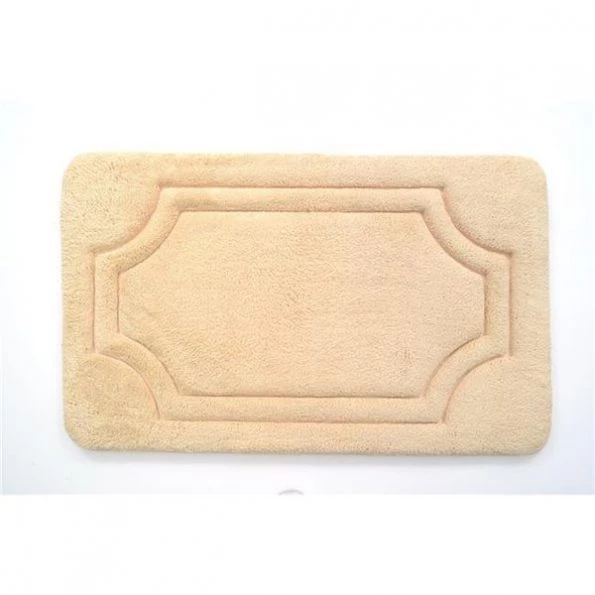Stephan Roberts Home BFDM-34C725-12 21 x 34 in. Luxurious Memory Foam Bath Mat with Water Shield Technology – Biscotti Beige