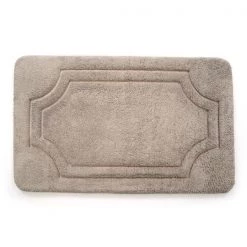 Stephan Roberts Home BFDM-34C749-12 21 x 34 in. Luxurious Memory Foam Bath Mat with Water Shield Technology – Atmosphere Taupe