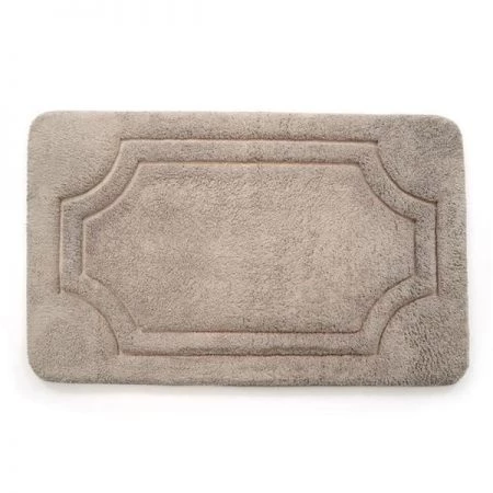 Stephan Roberts Home BFDM-34C749-12 21 x 34 in. Luxurious Memory Foam Bath Mat with Water Shield Technology - Atmosphere Taupe