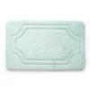 Stephan Roberts Home BFDM-34C817-12 21 x 34 in. Luxurious Memory Foam Bath Mat with Water Shield Technology - Misty Blue