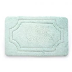 Stephan Roberts Home BFDM-34C817-12 21 x 34 in. Luxurious Memory Foam Bath Mat with Water Shield Technology – Misty Blue