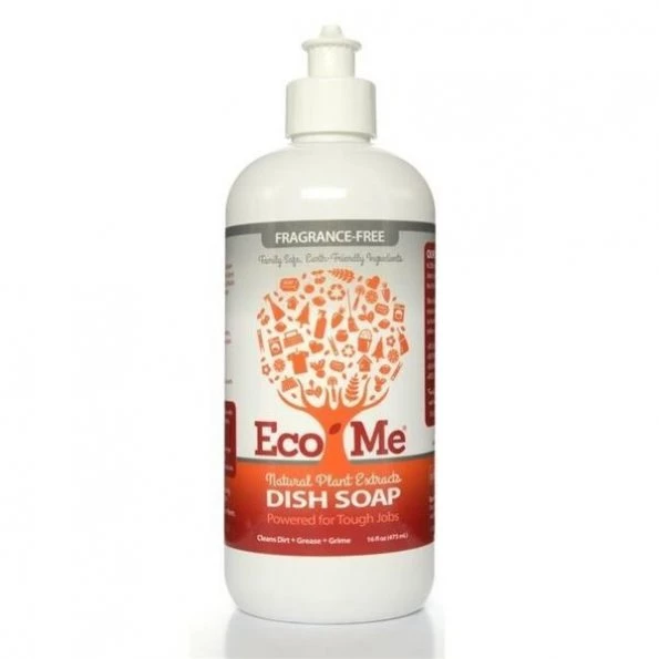 Eco-Me ECOM-DSFF16-06 16 oz Fragrance-Free Dish Soap; Pack of 6