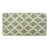 Betterbeds 20 x 39 in. Ultra Plush Pacific Knitted Loop Pile Polyester Bath Mat - Green