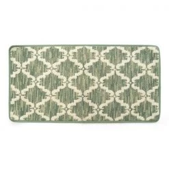 Stephan Roberts Home 39N-KPL229-12 20 x 39 in. Ultra Plush Pacific Knitted Loop Pile Polyester Bath Mat - Green