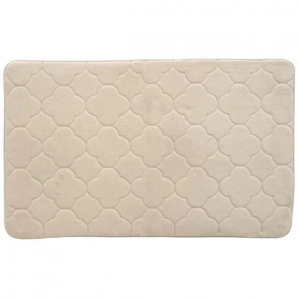 Stephan Roberts Home 40N-EM4V19-12 24 x 40 in. Embroidered Memory Foam Bath Mat - Gray Morn 1 Stephan Roberts Home 40N-EM4V19-12 24 x 40 in. Embroidered Memory Foam Bath Mat – Gray Morn