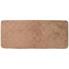Stephan Roberts Home 60N-EM4V16-12 24 x 60 in. Embroidered Memory Foam Bath Mat - Wood Smoke