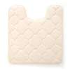 Stephan Roberts Home 24NC-EM1V17-12 21 x 24 in. Embroidered Memory Foam Contoured Bath Mat - Angora