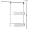 Umbra 1013932-660 Anywhere Rod Kitchen Organizer Tension Rod; White - Large