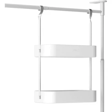 Umbra 1013932-660 Anywhere Rod Kitchen Organizer Tension Rod; White - Large