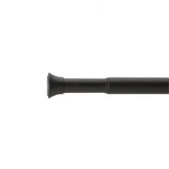 Umbra 244923-038-REM 0.87 in. Chroma Tension Rod 36-54 in. – Matte Black