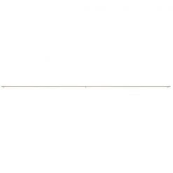 Umbra 245976-104 1 in. Cappa Rod Extends 66 to 120 in. – Brass