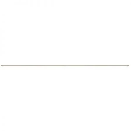 Umbra 245976-104 1 in. Cappa Rod Extends 66 to 120 in. - Brass