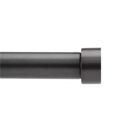 Umbra 245976-111 1 in. Cappa Rod Extends 66 to 120 in. - Brushed Black