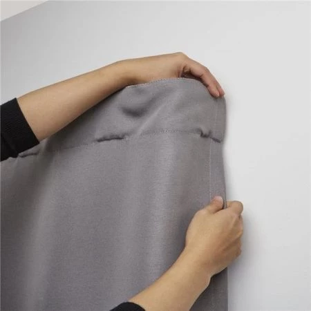 Umbra 1005893-782 0.75 in. Twilight Double Curtain Rod Set 88-144 in. - Matte Nickel