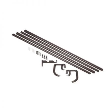 Umbra 1005892-797-REM 0.75 in. Twilight Double Curtain Rod Set 48 to 88 in. - Auburn Bronze