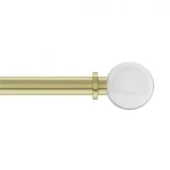 Umbra 1015129-104 72-144 in. Leona 1 Rod; Brass