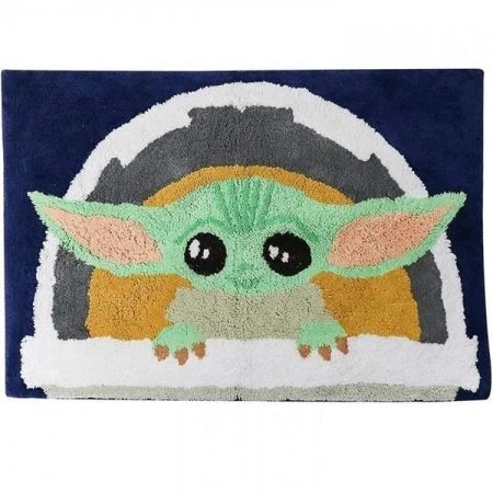 The Mandalorian 817127 20 x 30 in. The Mandalorian the Child Carriage Bath Rug
