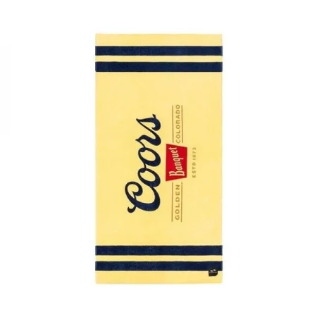 Coors 826785 Banquet Golden Colorado Estd 1873 Beach Towel