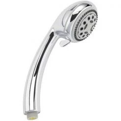 Plumb Pak 8313934 3.35 in. 5 FNC Hand Held Head Shower Kit; Chrome