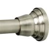 Zenith 3181294 72 in. Straight Shower Curtain Rod