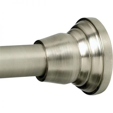 Zenith 3181294 72 in. Straight Shower Curtain Rod